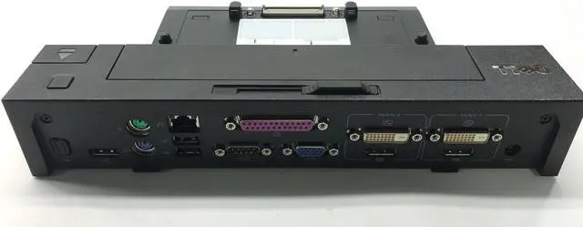 Alt view image 6 of 6 - Dell E-Port Replicator PR02X Docking Station for E-Series Laptop | K09A E6420