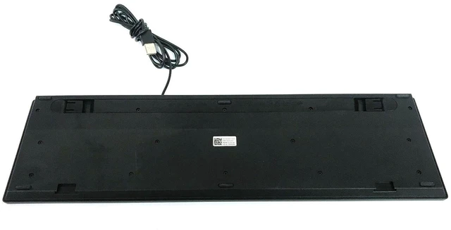 Alt view image 3 of 4 - Dell KB216 Slim Black USB Wired Multimedia Desktop English Keyboard KB216t RKR0N