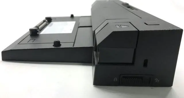 Alt view image 3 of 6 - Dell E-Port Replicator PR02X Docking Station for E-Series Laptop | K09A E6420