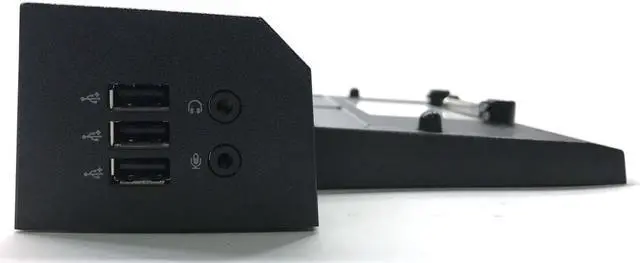Alt view image 5 of 6 - Dell E-Port Replicator PR02X Docking Station for E-Series Laptop | K09A E6420