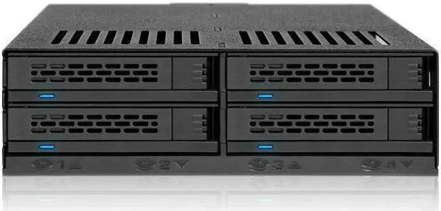 Main image of Icy Dock ExpressCage MB324SP-B Drive Enclosure Internal - Black