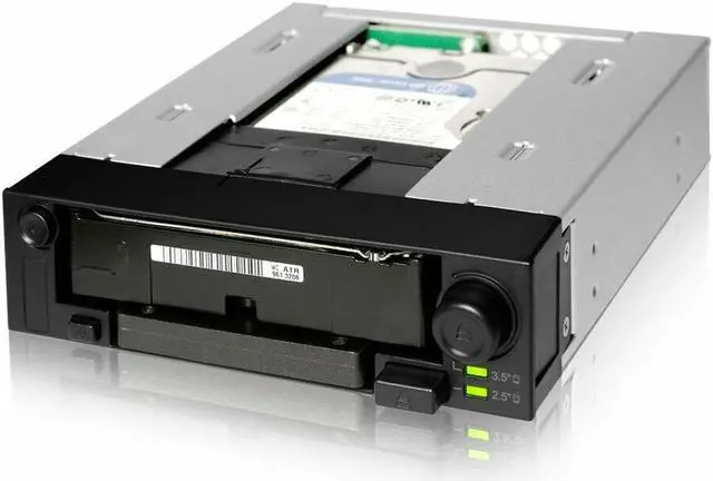 Alt view image 2 of 2 - Icy Dock MB971SP-B Storage Bay Adapter - Internal - Black - 1 x Total (mb971spb)