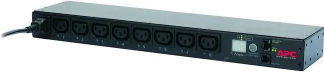 Alt view image 2 of 5 - APC Rack PDU, Switched, 1U, 12A/208V, 10A/230V, [8]C13 (ap7920b)