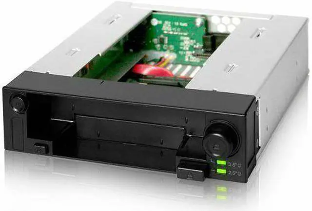 Main image of Icy Dock MB971SP-B Storage Bay Adapter - Internal - Black - 1 x Total (mb971spb)