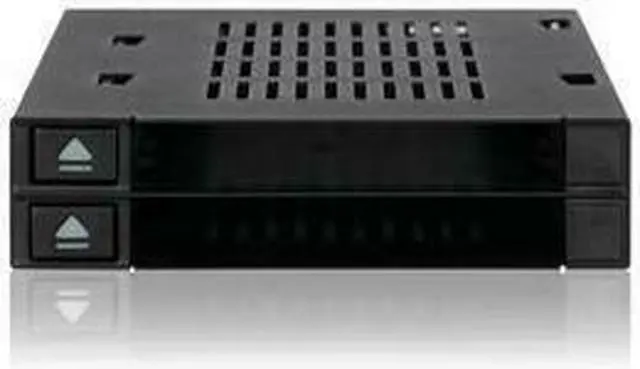 Main image of NEW Icy Dock MB522SP-B Drive Enclosure FlexiDOCK FlexiDock DualBay 2.5in to 3.5