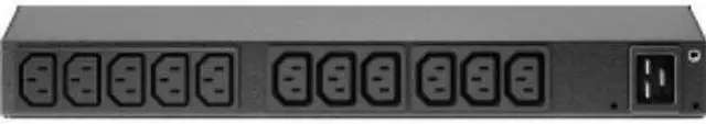 Alt view image 6 of 6 - APC AP6020A Rack Pdu Basic 0u 1u 100-240v Perp 20a 220-240v 16a 13 C13