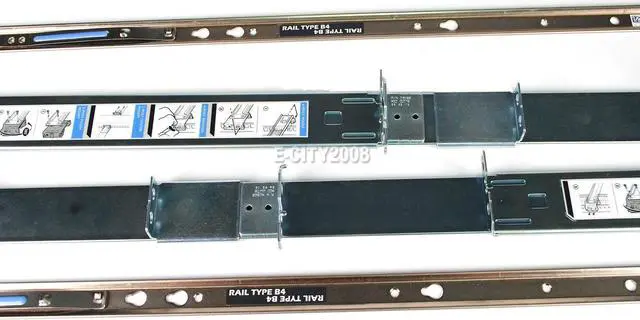 Alt view image 5 of 7 - For Dell PE R510 R515 R520 R720 R730 R820 2/4 Post Rack 2U Static Ready Rails