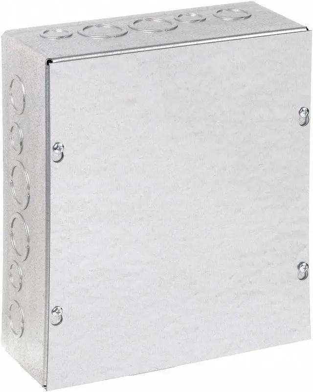 Alt view image 2 of 3 - WIEGMANN SC121506G Captive Screws Electrical Enclosures, 15 in H, 6 in D, 12 in