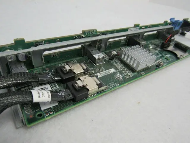 Alt view image 3 of 7 - Dell PowerEdge R620 03971G 10 Bay 2.5" HDD Backplane w/Cables 3971G 38-4