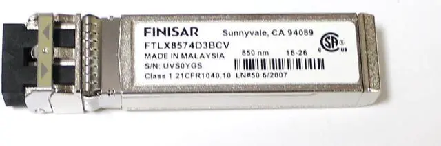 Alt view image 2 of 2 - NEW Finisar FTLX8574D3BCV SFP+ 10G/1G Dual Rate 850NM Optical Transceiver