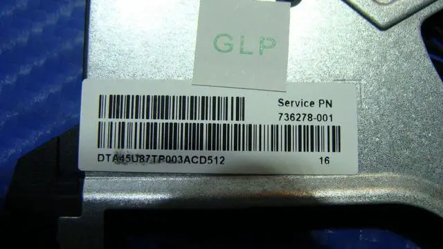 Alt view image 3 of 5 - Cpu cooling fan for HP 15-f387wm 15.6 inches 736278-001