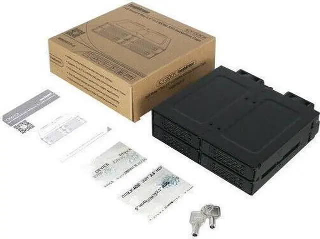 Alt view image 5 of 6 - Icy Dock ToughArmor MB699VP-B Drive Enclosure for 5.25  U.2 (SFF-8639) - Mini-SA