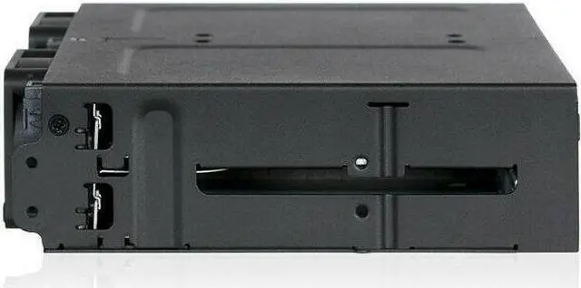 Alt view image 6 of 6 - Icy Dock ToughArmor MB699VP-B Drive Enclosure for 5.25  U.2 (SFF-8639) - Mini-SA