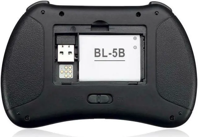 Alt view image 9 of 20 - Adesso SlimTouch 4040 - Wireless Illuminated Keyboard with Built-in Touchpad