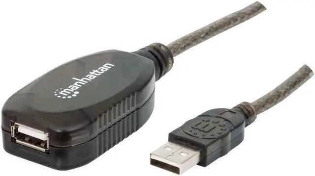 Alt view image 3 of 7 - MANHATTAN 151573 Hi-Speed USB Active Extension Cable