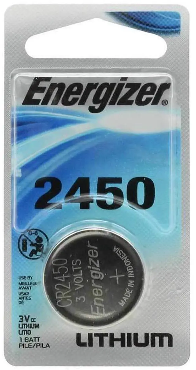 Alt view image 2 of 2 - 2 x Super Fresh Energizer CR2450 ECR 2450 3v LITHIUM Coin Cell Battery Exp. 2026