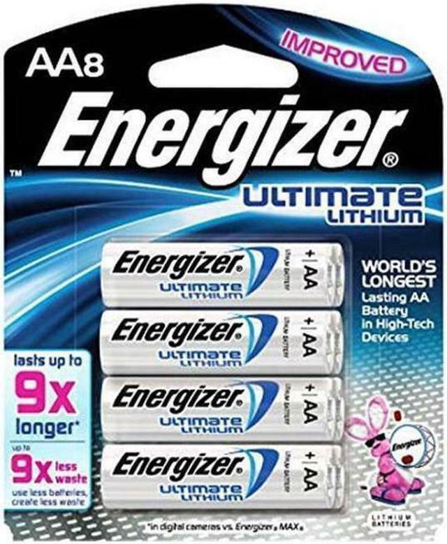 Energizer Lithium AA Batteries (8-Pack) 