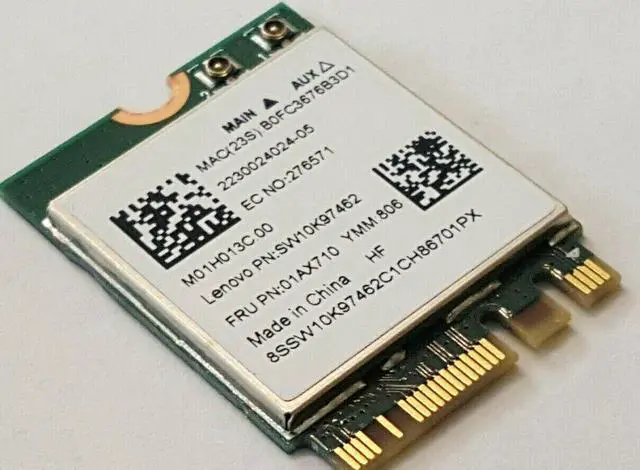 Main image of Lenovo 01Ax710 Realtek Rtl8821Ce 802.11Ac Bt 4.2 Ngff Sw10K97462