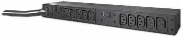 Main image of APC AP9571A Basic Rack 10-Outlets 4.99 kVA PDU - 10 - 4.99kVA - Horizontal