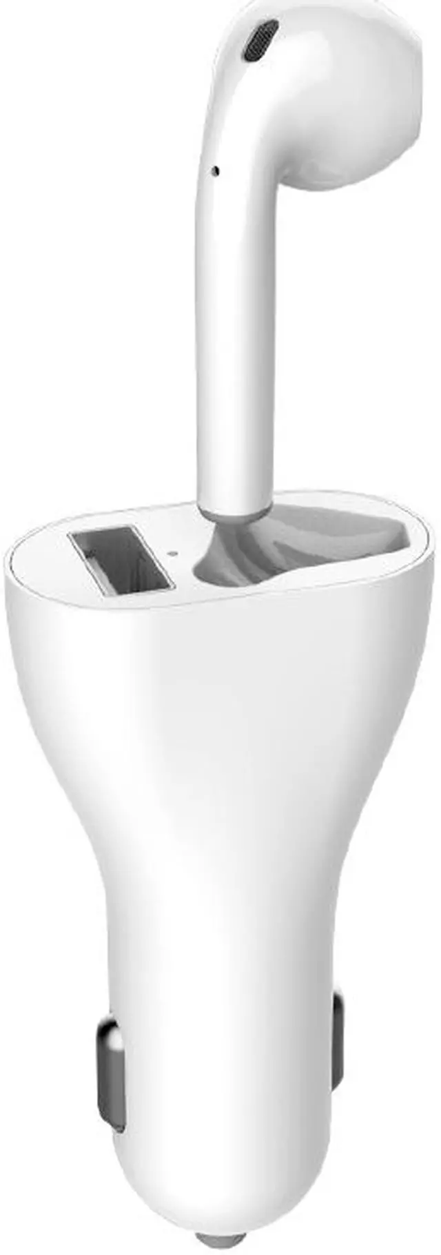 Main image of ZTECH Single Wireless Earbud & USB Port Car Charger