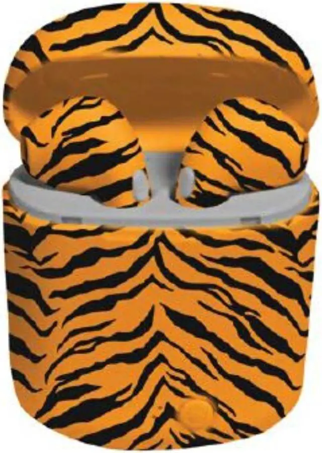 Main image of Wireless Earbuds in Animal Printed Charging Case