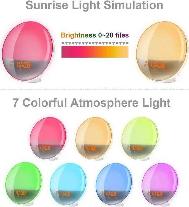 Alt view image 3 of 4 - Xtreme Time SMART Sleep Assist Alarm Clock