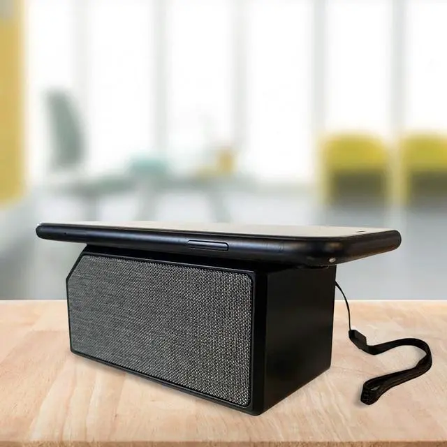 Alt view image 2 of 2 - ZTECH Mini Wireless Speaker and Charging Pad