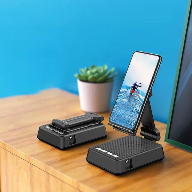 Main image of ZTECH Wireless Speaker and Adjustable Stand for Phones & Tablets