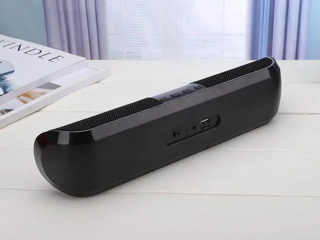 Alt view image 3 of 4 - ZTECH Wireless Soundbar Speaker Clock