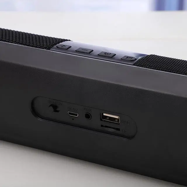 Alt view image 4 of 4 - ZTECH Wireless Soundbar Speaker Clock
