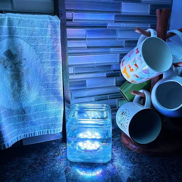 Alt view image 4 of 5 - Xtreme Time Waterproof Glow Pucks  Set of 4