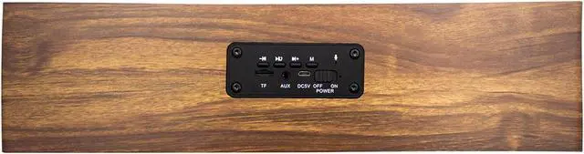 Alt view image 2 of 3 - ZTECH SoundForest Wooden Wireless Speaker with Hands-Free Calling and FM Radio