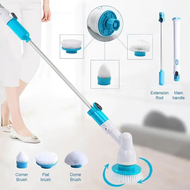 Alt view image 2 of 7 - Versatile Cordless Cleaning System for Bathrooms and Kitchen