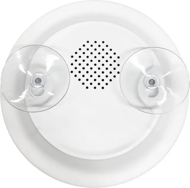 Alt view image 2 of 4 - ZTECH AquaTunes: LED Shower Mirror with Wireless Speaker