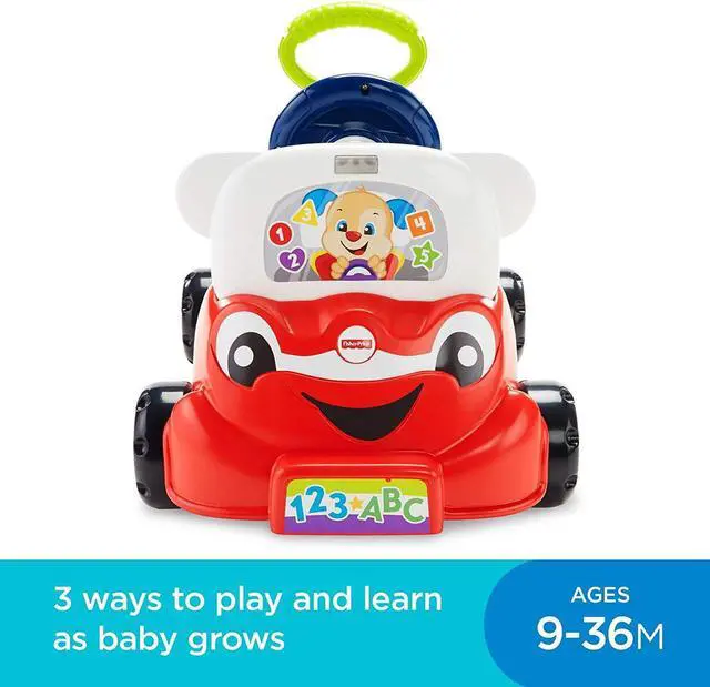 Alt view image 5 of 17 - Fisher-Price Laugh & Learn 3-in-1 Smart Car