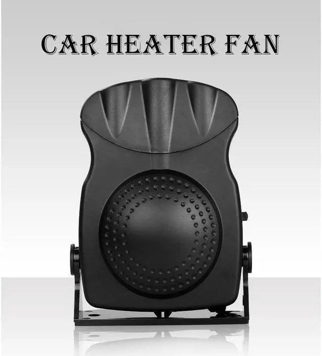 Alt view image 2 of 10 - Portable Car Heater Fan, ixaer Car Vehicle Heating Cooling Fan 30 Seconds Fast Heating Quickly Defrosts Defogger 12V 150W Auto Ceramic Heater Cooling Fan 3-Outlet - Winter Auto Windscreen Heater Fan