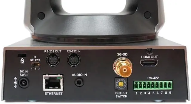 Alt view image 2 of 6 - Lumens VC-A61P 30x Optical Zoom 4K, IP PTZ Video Camera, White