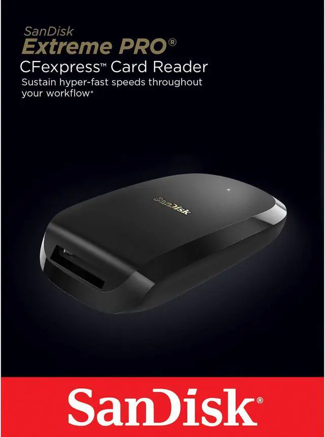 Alt view image 4 of 14 - Sandisk Extreme Pro Cfexpress Card Reader