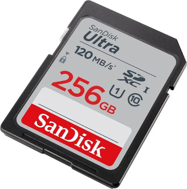Alt view image 3 of 8 - SanDisk Ultra SDXC Memory Card 256GB Class 10UHSI 120MBS