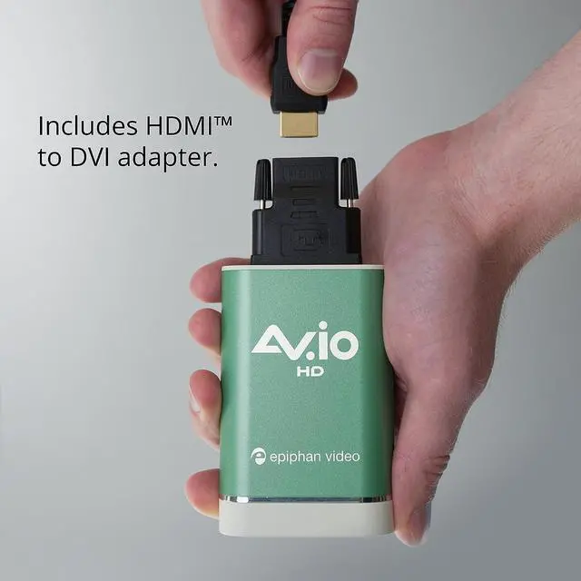 Alt view image 2 of 7 - Epiphan AV.IO HD+ USB Portable Capture Card