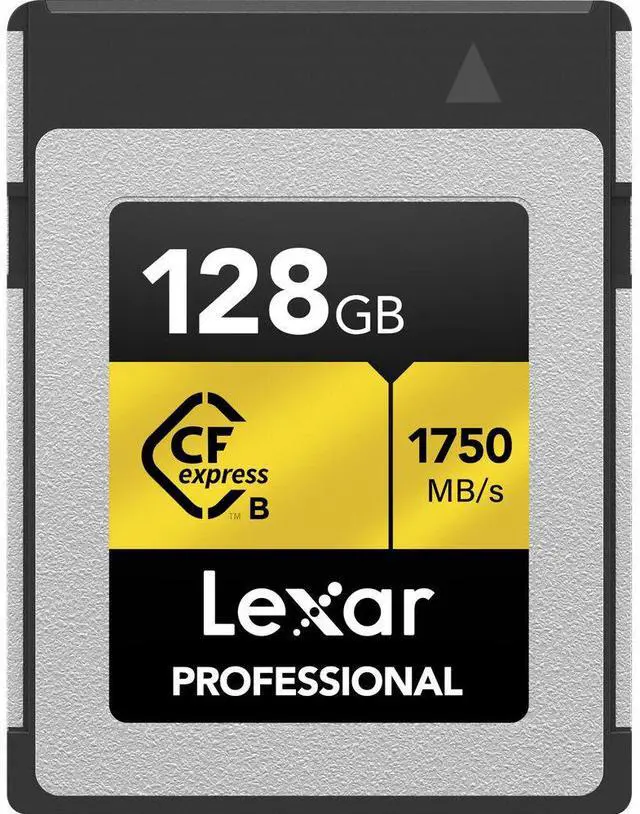 Main image of Lexar 128GB Professional CFexpress Type B Card GOLD Series