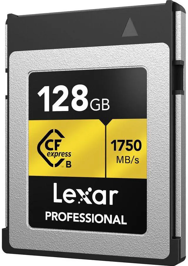 Alt view image 3 of 12 - Lexar 128GB Professional CFexpress Type B Card GOLD Series