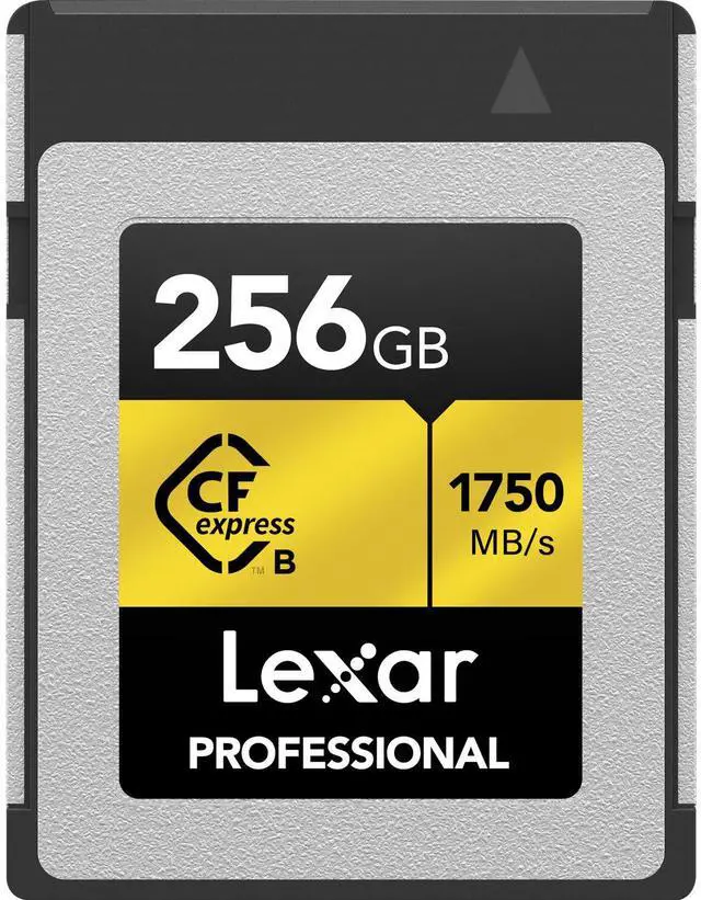 Main image of Lexar 256GB Professional CFexpress Type B Card GOLD Series