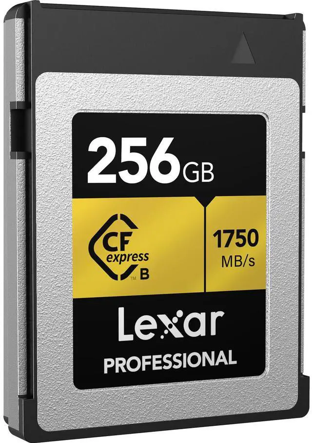 Alt view image 3 of 12 - Lexar 256GB Professional CFexpress Type B Card GOLD Series