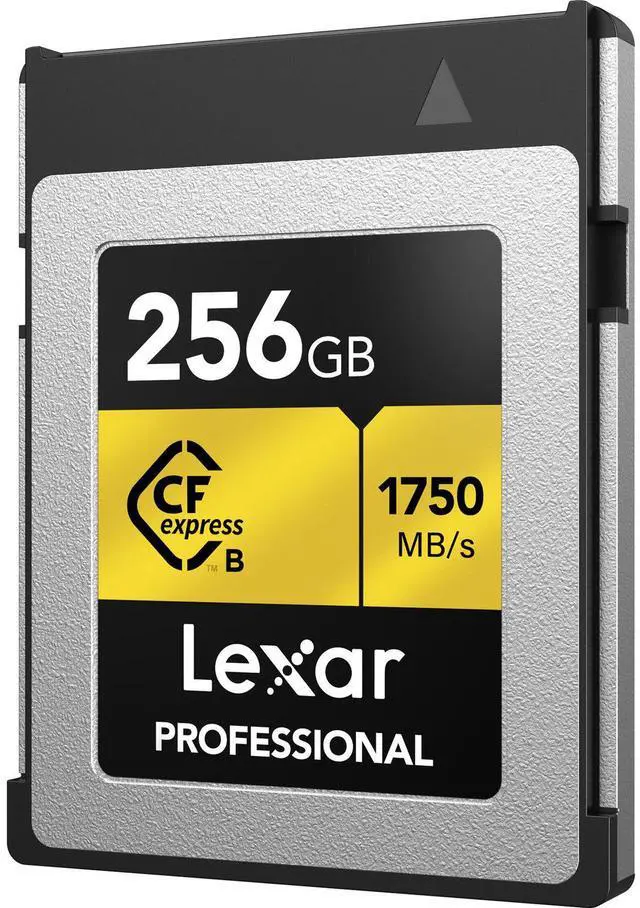 Alt view image 2 of 12 - Lexar 256GB Professional CFexpress Type B Card GOLD Series