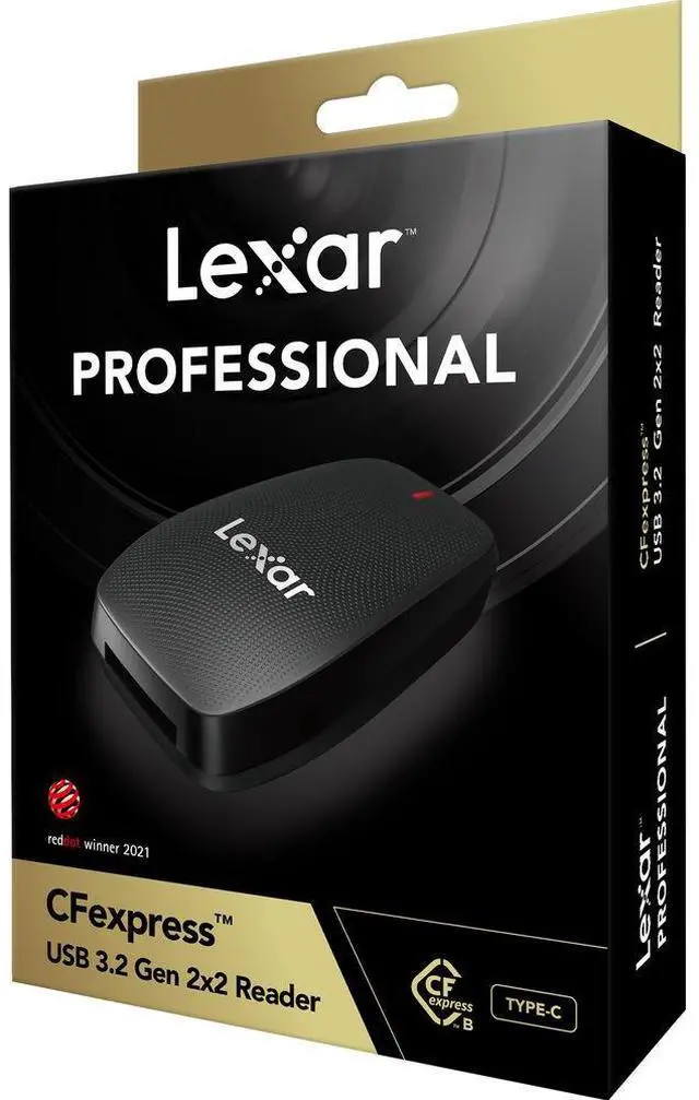 Alt view image 6 of 11 - Lexar CFexpress Type B USB 3.2 Gen 2x2 Reader #LRW550U-RNBNU