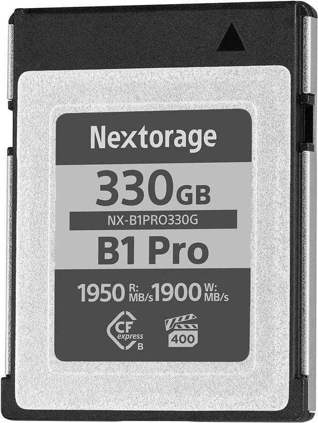 NEXTORAGE, CFEXPRESS CARD, 330GB, TYPE B, B1 PRO SERIES, MAX 1950R 