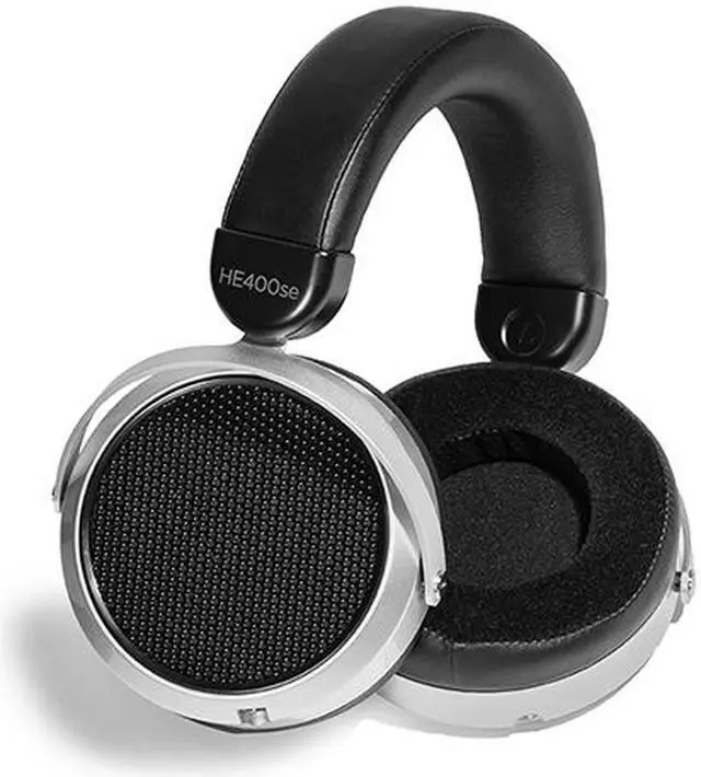 Alt view image 4 of 14 - HIFIMAN HE400SE Stealth Magnets Version Over-Ear Open-Back Full-Size Planar Magnetic Wired Headphones for Audiophiles/Studio, Great-Sounding, Stereo, Comfortable-Sliver