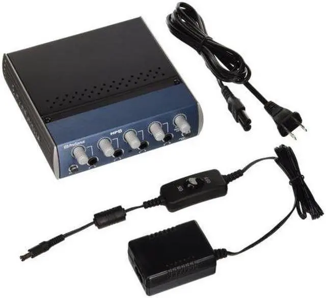 Alt view image 3 of 10 - PreSonus HP4 Channel Headphone Amplifier Monitoring Distribution System