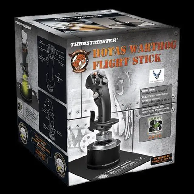 Alt view image 4 of 6 - Thrustmaster HOTAS Warthog Flight Stick for PC, VR